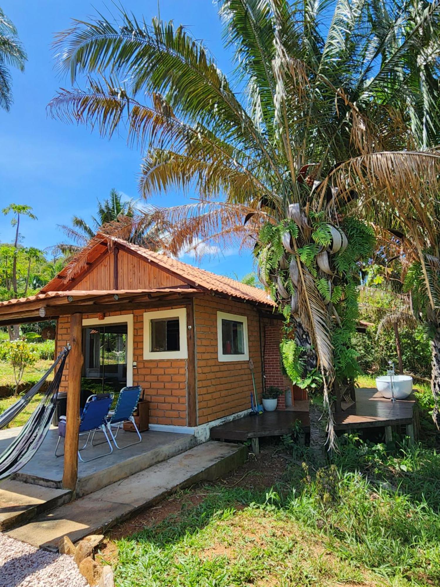 Refugio No Meio Da Natureza - Chale Pe De Serra อัลโต ปาไรโซ เด โกยาส ภายนอก รูปภาพ